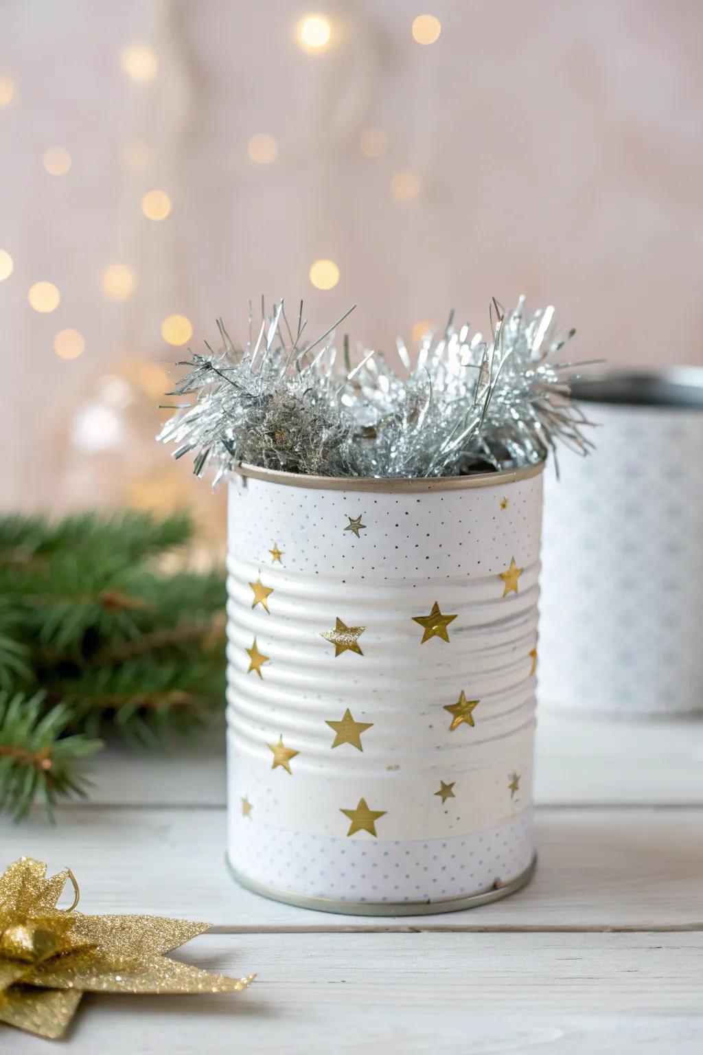 Transform tin cans into dazzling eco-friendly fireworks—simple, stylish, and sure to impress!