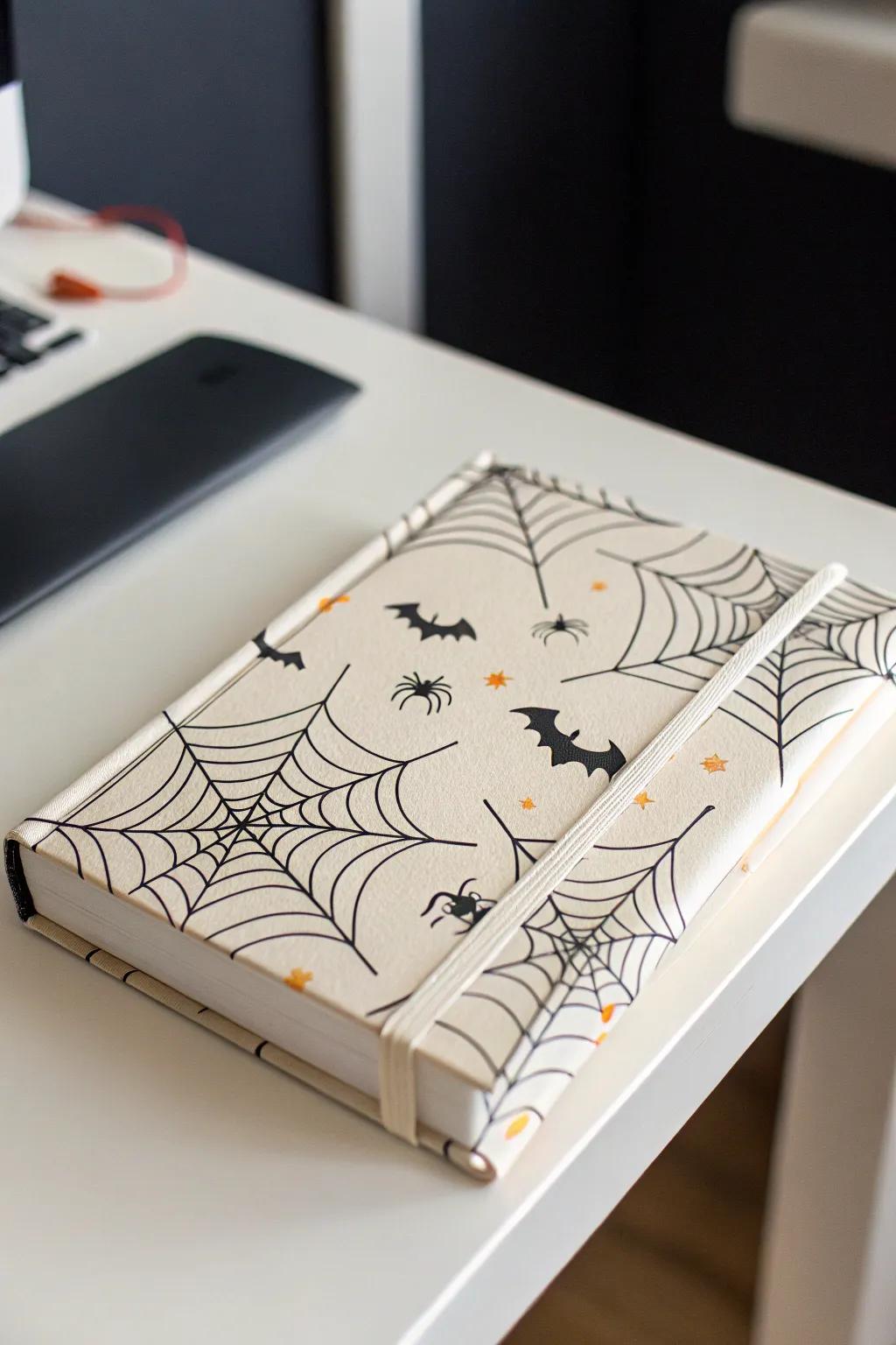 Transform your office into a spooky yet stylish haven with these bewitching book covers.