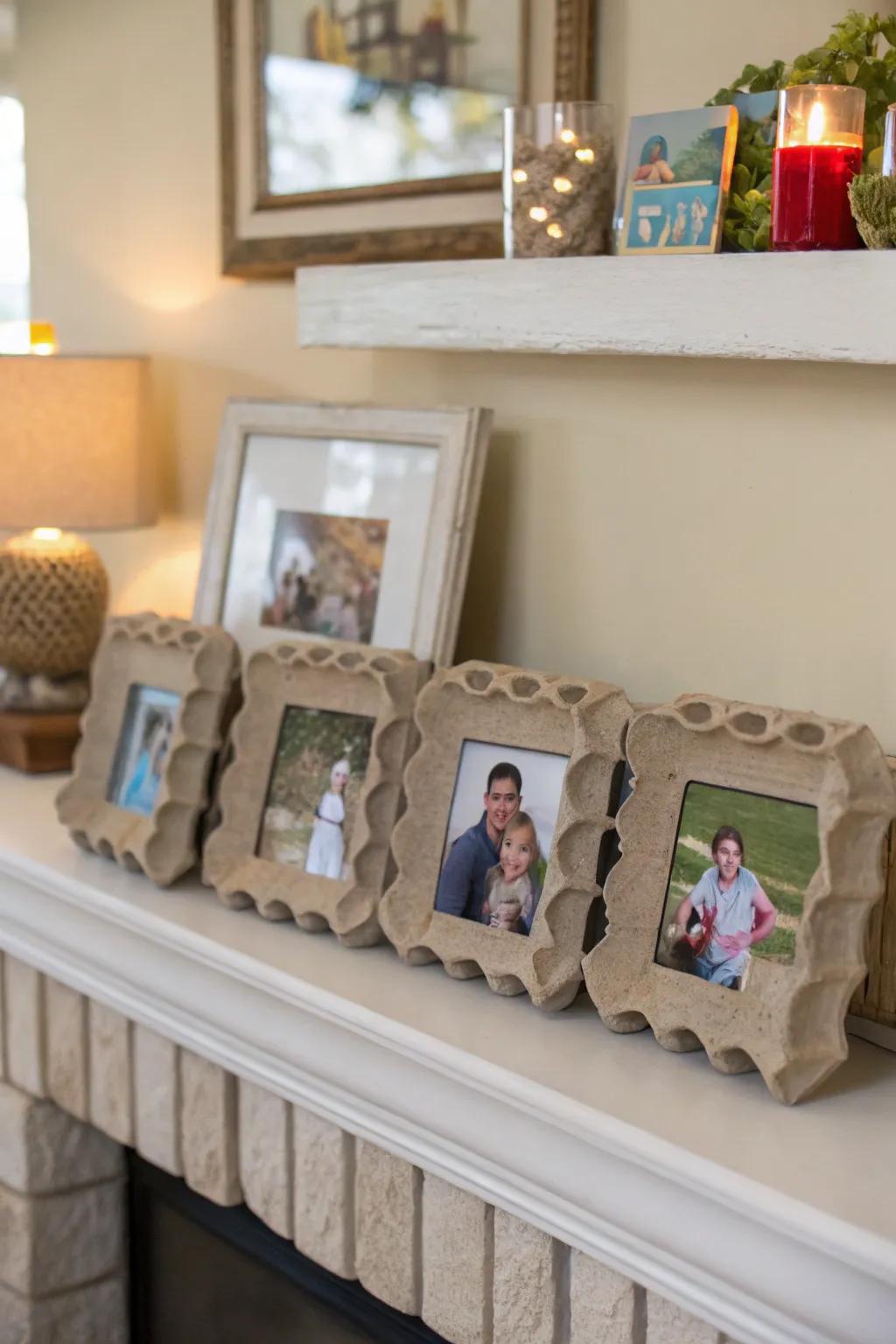 Display your memories in these creative frames.