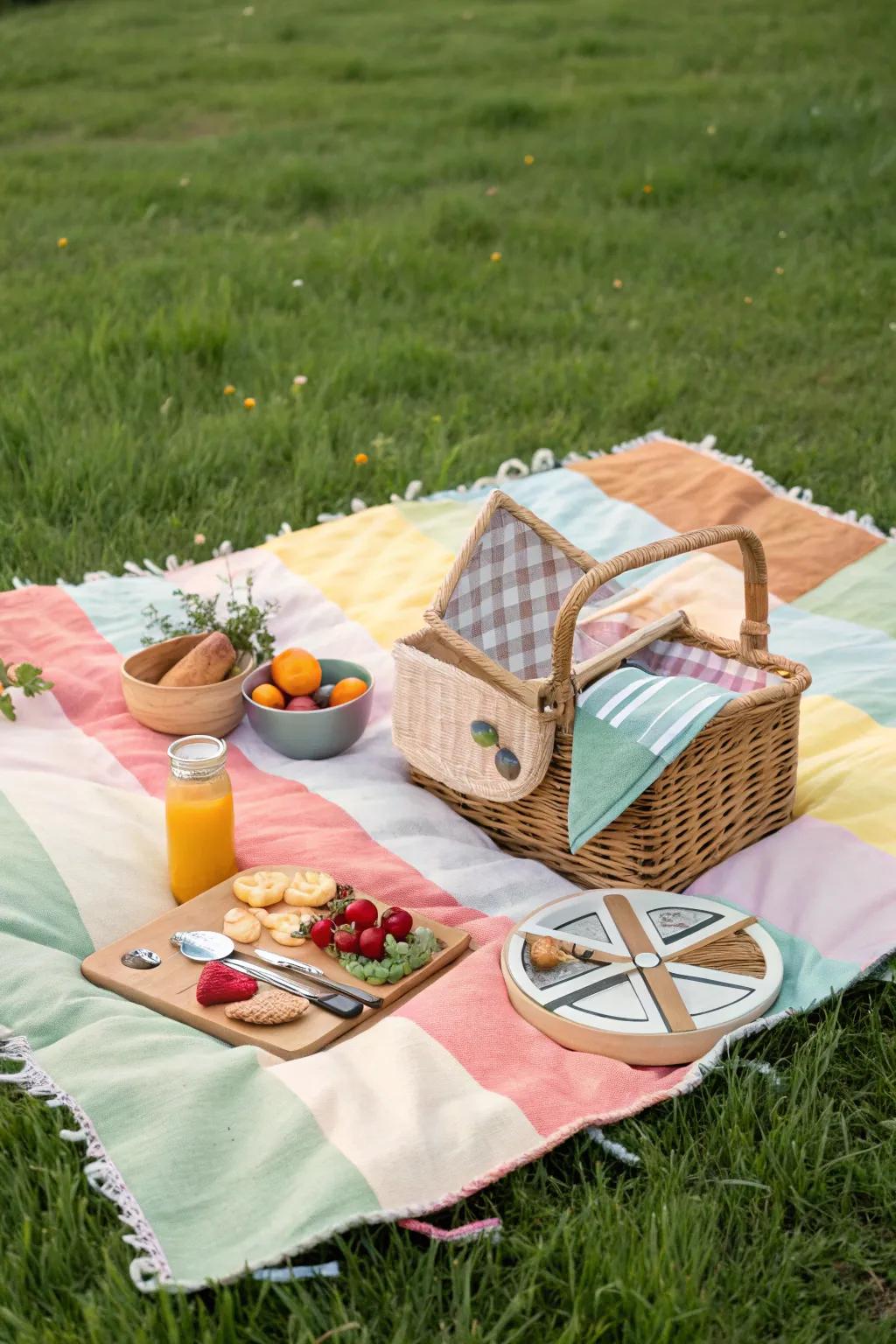 Embrace outdoor adventures with a family picnic set.