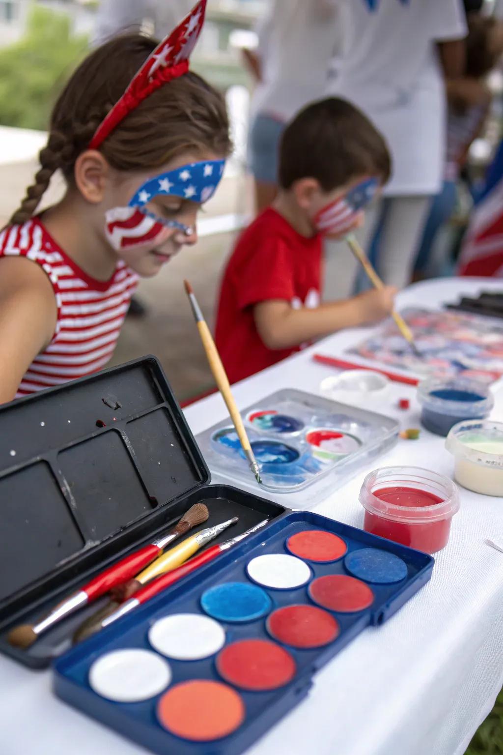 Get creative: Face painting fun for all ages