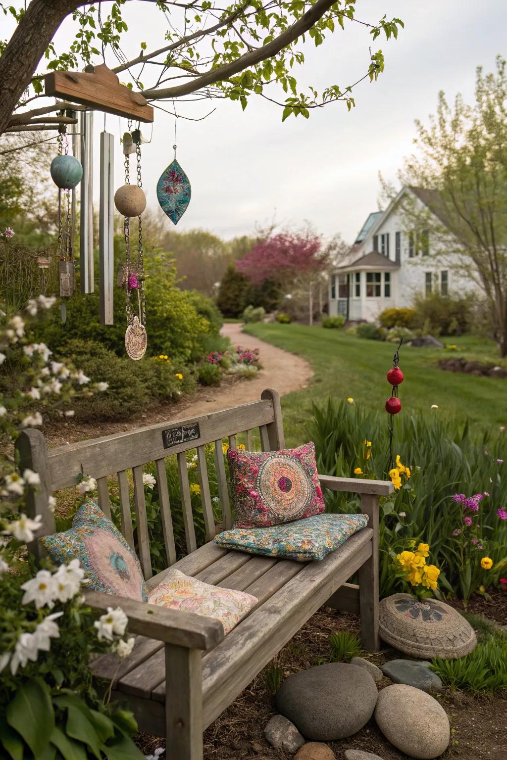 DIY projects bring a personal touch to your garden bench.