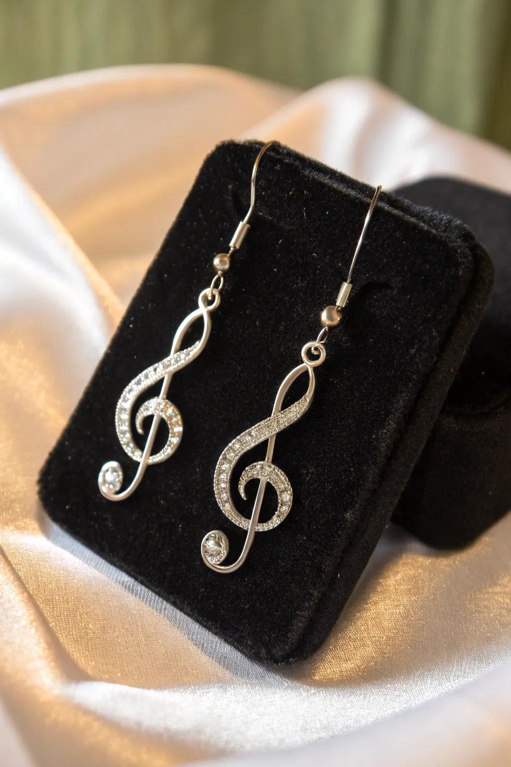 Add musical elegance with handmade jewelry.