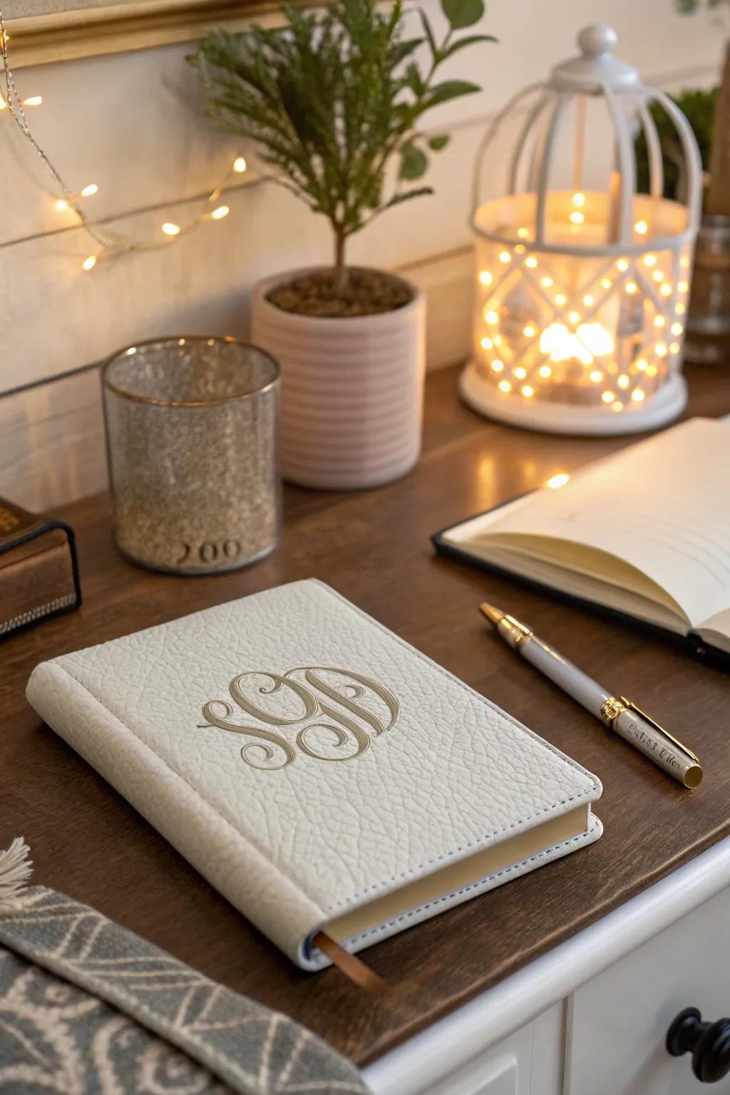 A personalized journal for capturing dreams and thoughts.