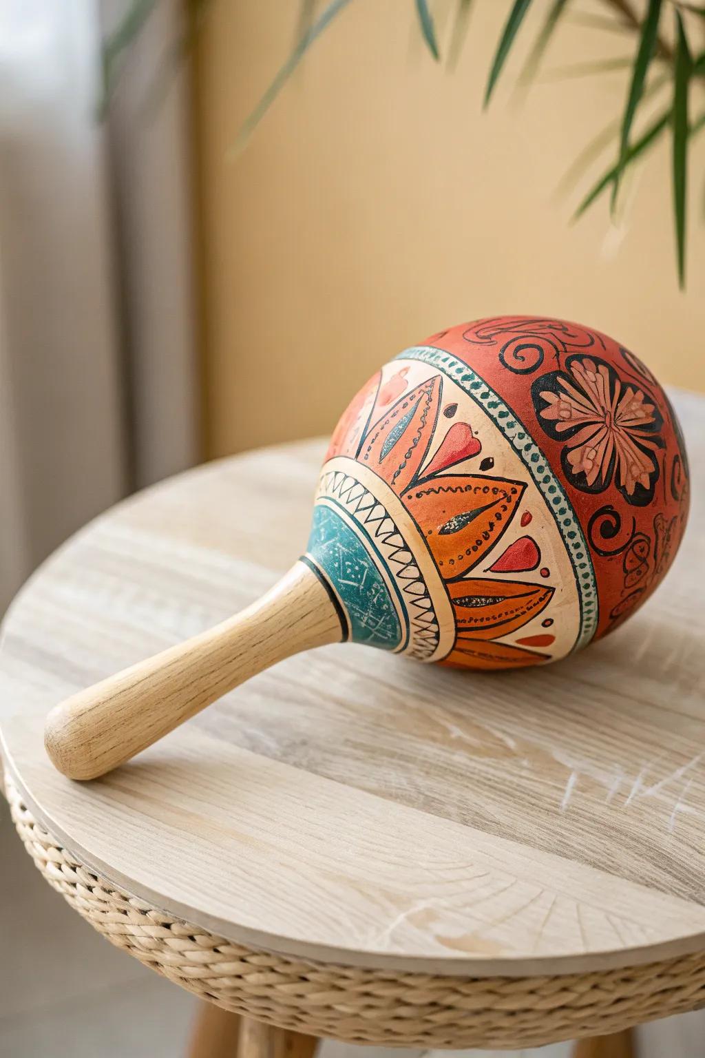 Add a vibrant rhythm to your decor with these beautiful DIY paper maracas, perfect for a touch of Mexican flair and eco-friendly fun!