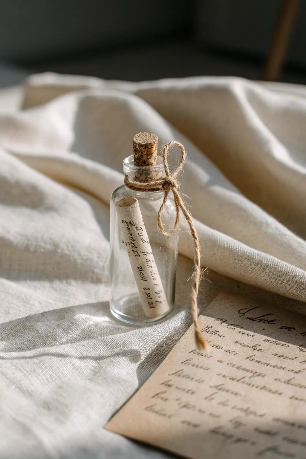 Whispered secrets in glass – the perfect personalized touch for your charm collection.