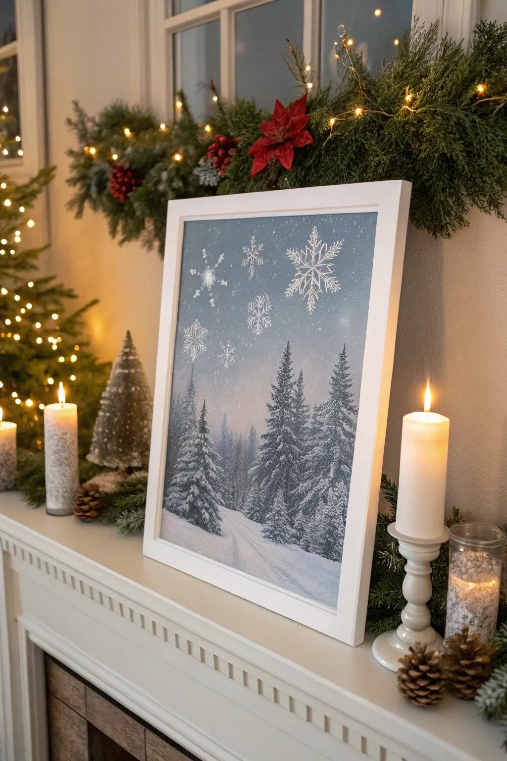 Seasonal prints bring festive cheer to your home.