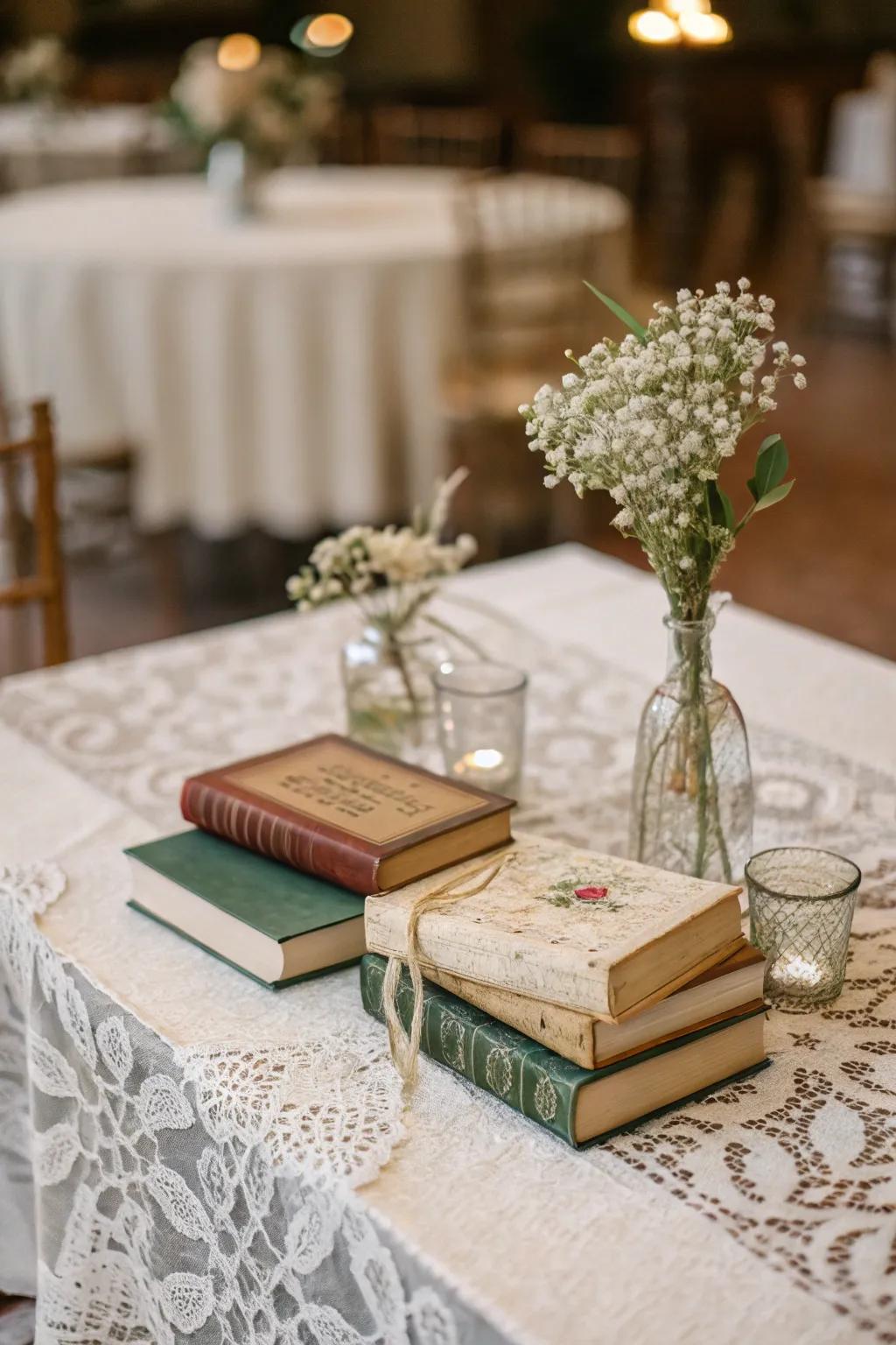 Charming decor accents create a nostalgic ambiance.