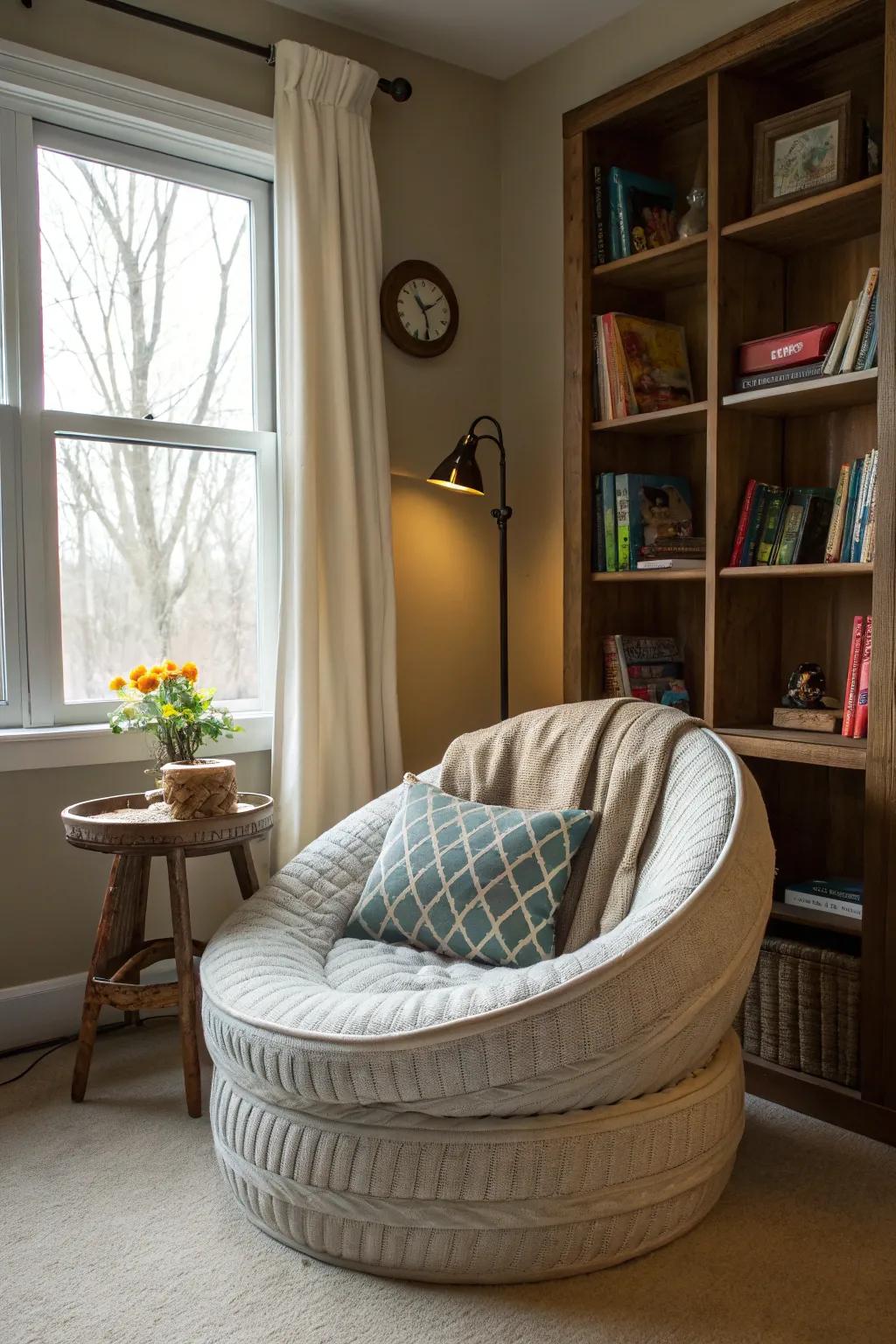 Trendy Tire Chair for Your Space