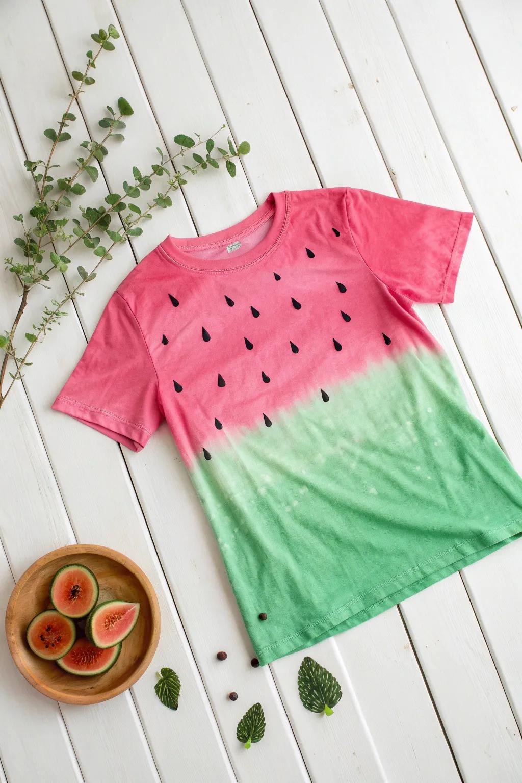 Embrace summer vibes with this chic Watermelon Tie Dye! 🌿🍉 Perfect for making a bold, playful statement. #TieDyeStyle #ScandiBoho