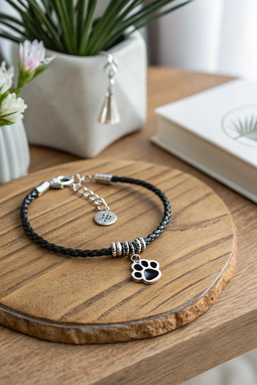 Carry your pet's memory with memorial jewelry.