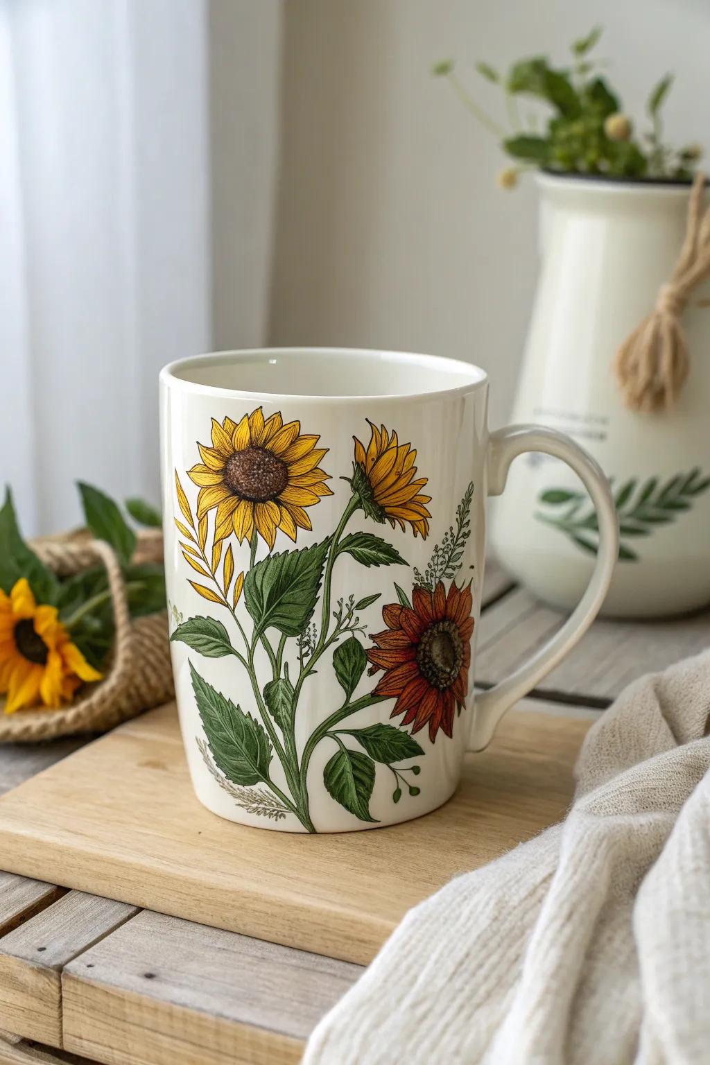 Warm your mornings with a touch of nature—sip from artfully crafted mugs inspired by the great outdoors.