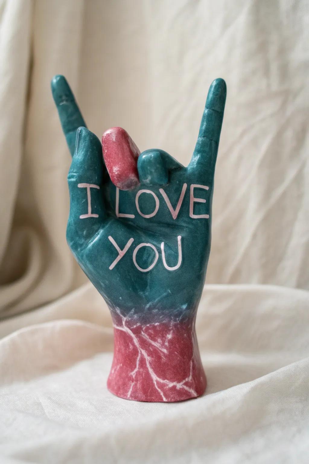 Express your love with timeless elegance in wax.