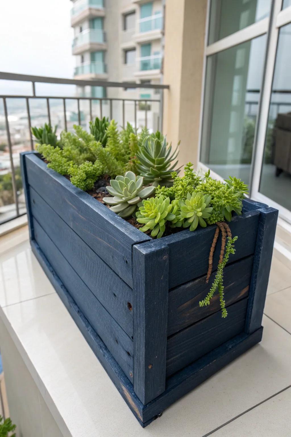 Transform your space with a chic wooden plant holder—where craftsmanship meets urban greenery.