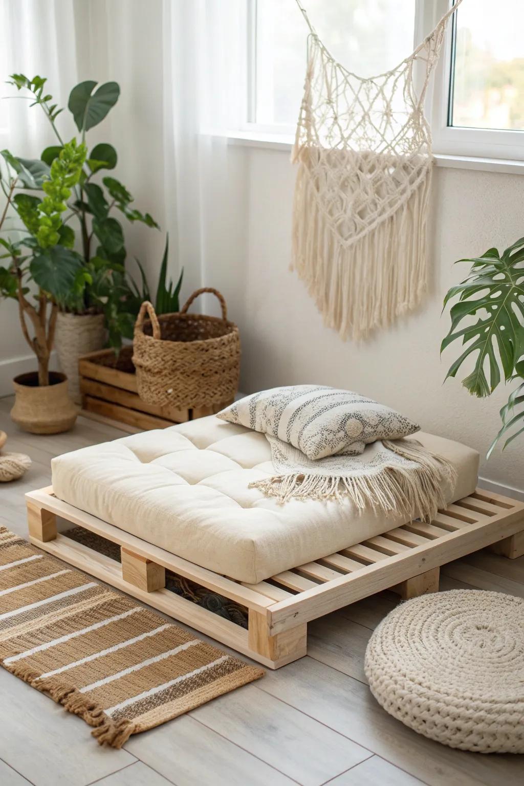 Cozy elegance for your furry friend—because they deserve a touch of Scandinavian charm too.