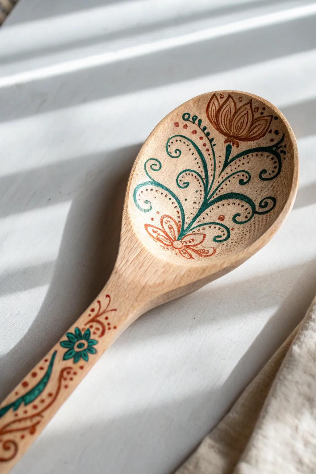 Elevate your kitchenware with the art of stenciling—where simplicity meets bold beauty.