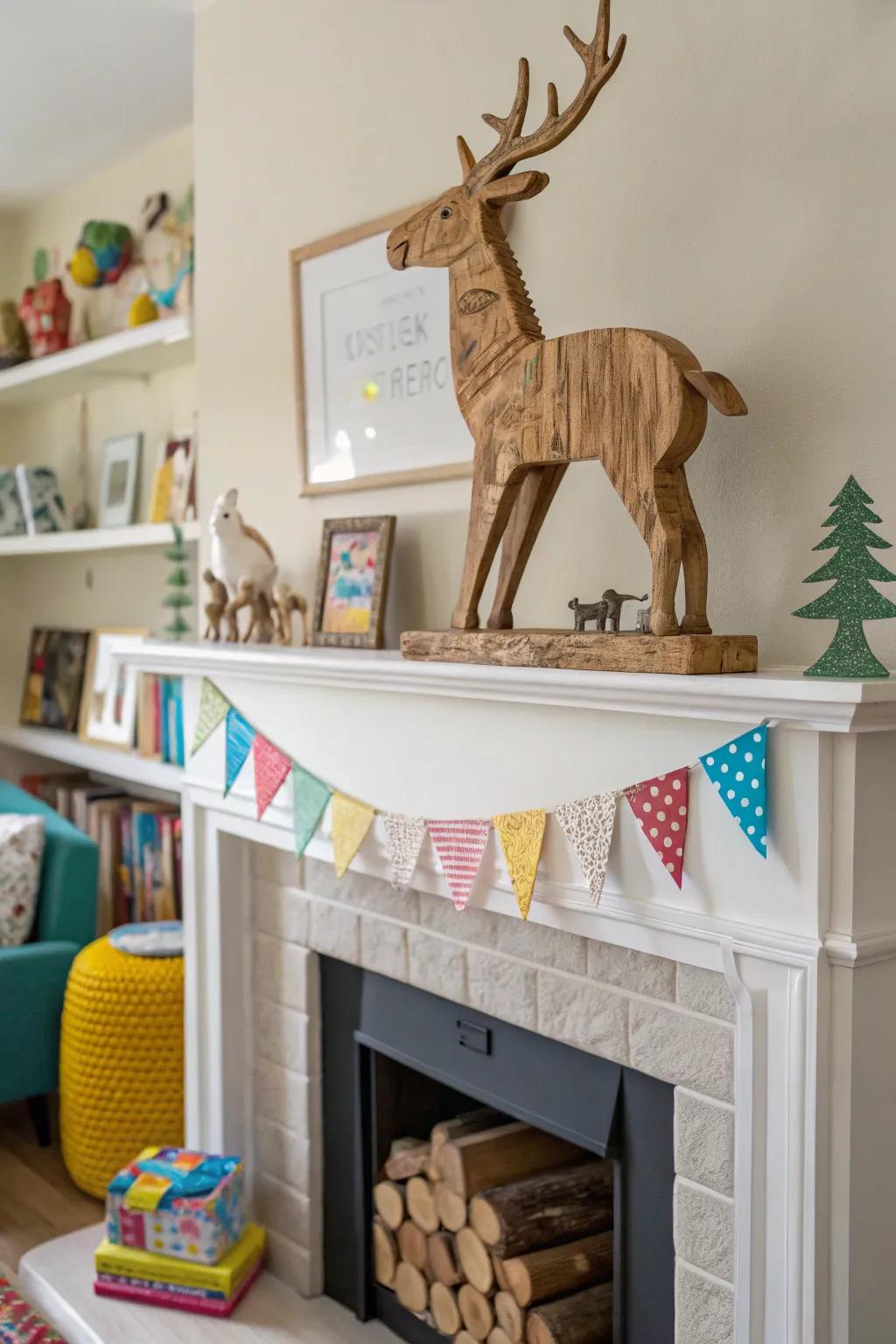 Carved animal trophies add a playful touch to any award ceremony.