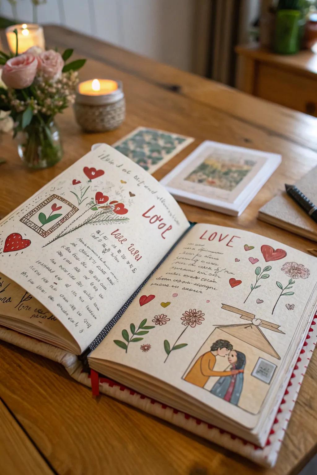 Share your love story in a personalized book.