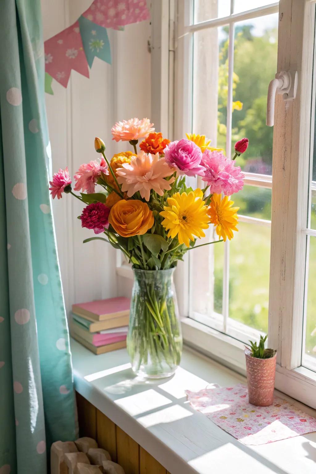 Brighten up your home with everlasting paper flowers