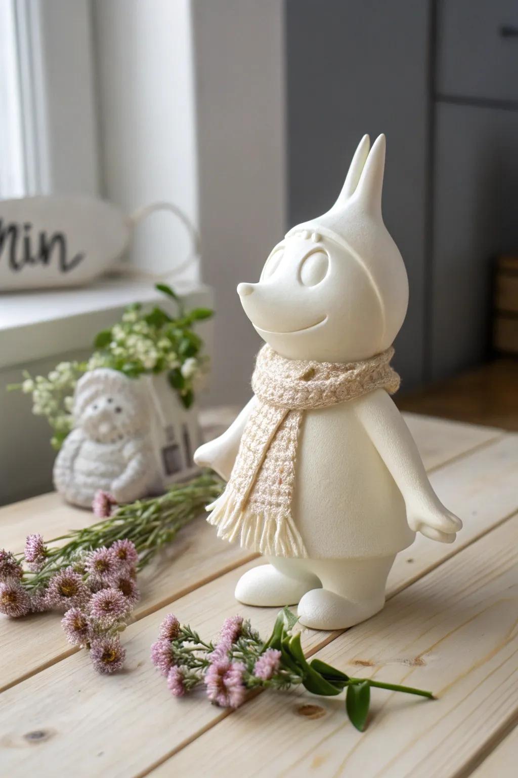 Bring your child's stories to life with minimalist 3D printed characters. Adventure awaits!