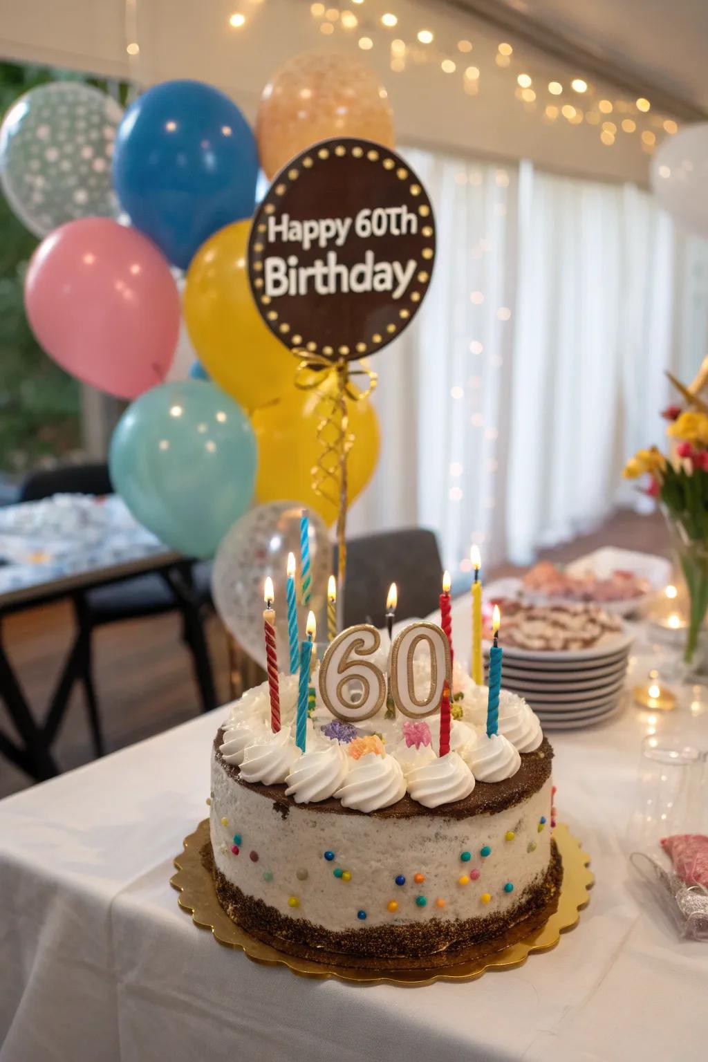18 Charming 60th Birthday Party Decoration Ideas 18 Charming 60th Birthday Party Decoration Ideas