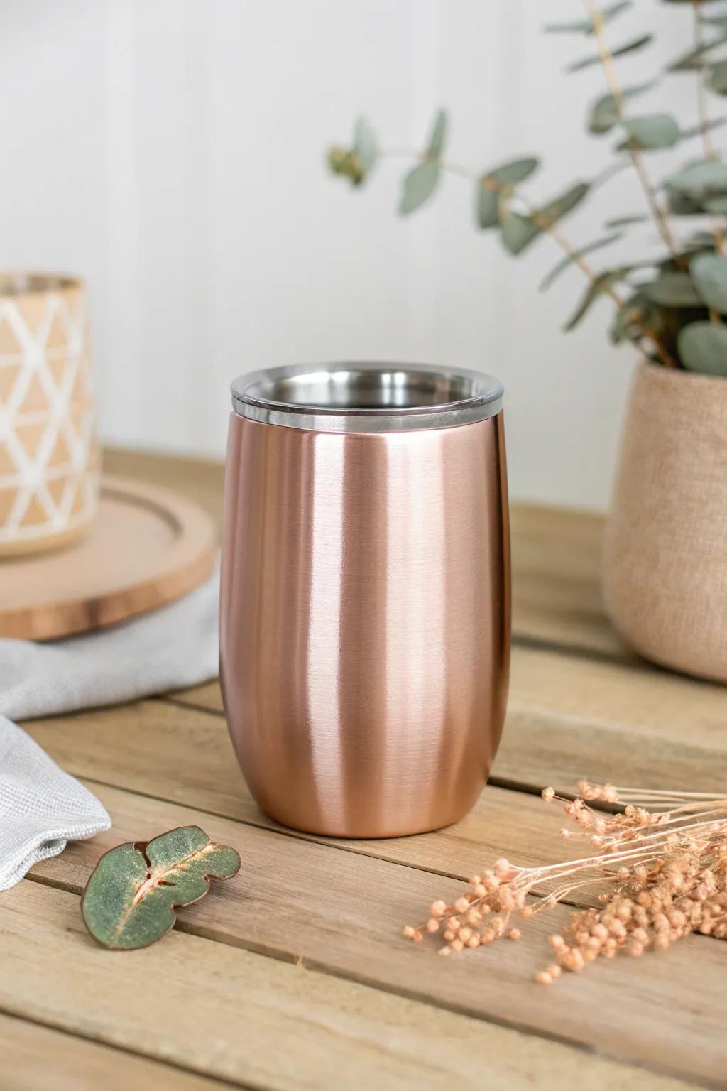 Sip in style with a touch of glam - perfect for the chic, modern aunt!