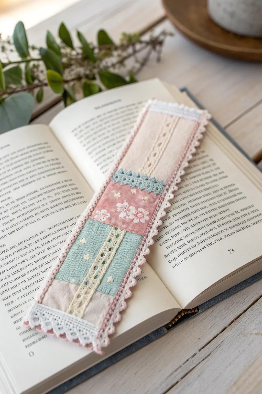 Transform your fabric scraps into a story with every turn of the page. #HandcraftedBeauty
