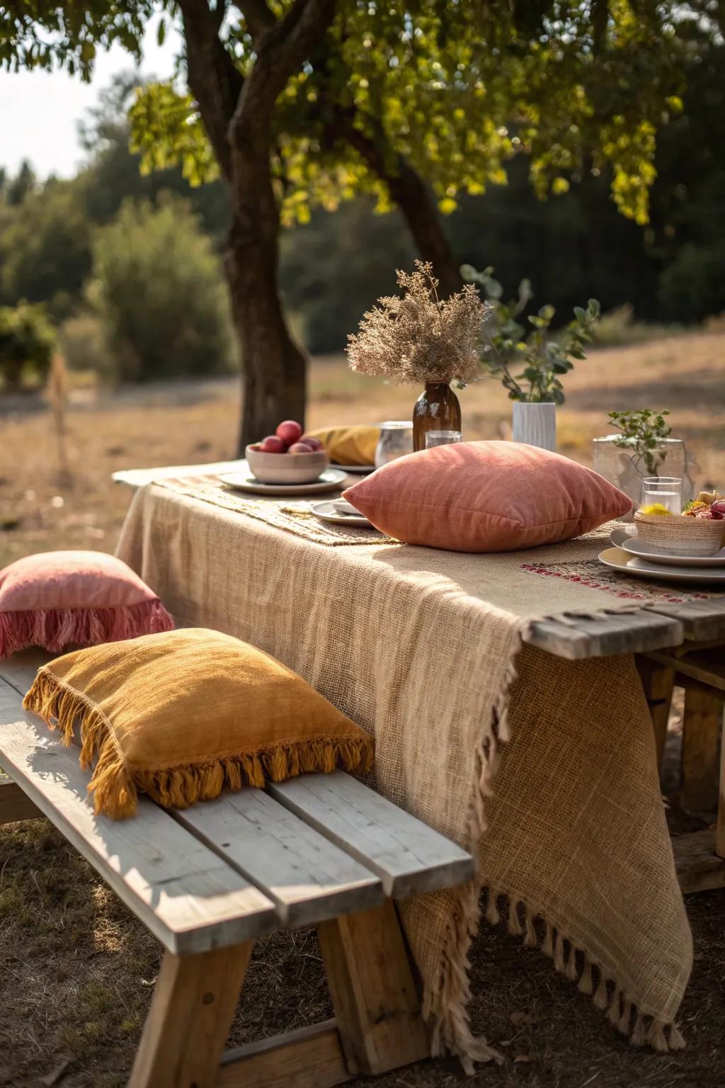 Create your perfect boho picnic with a touch of Scandinavian simplicity.