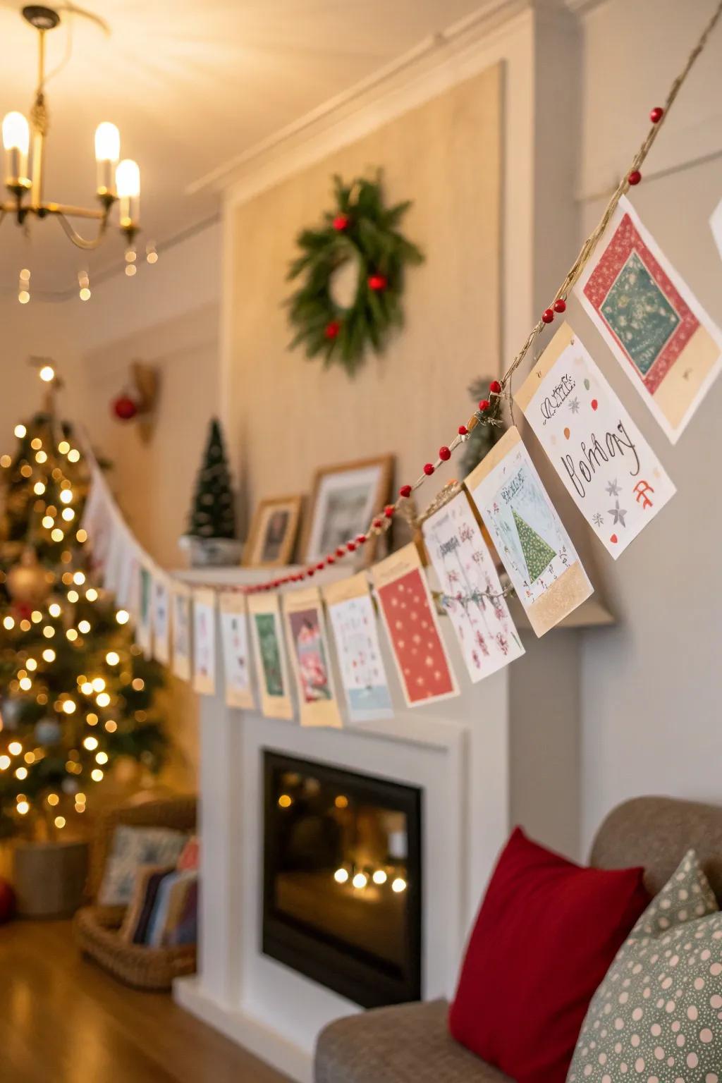 Create a personal touch with a DIY card banner.