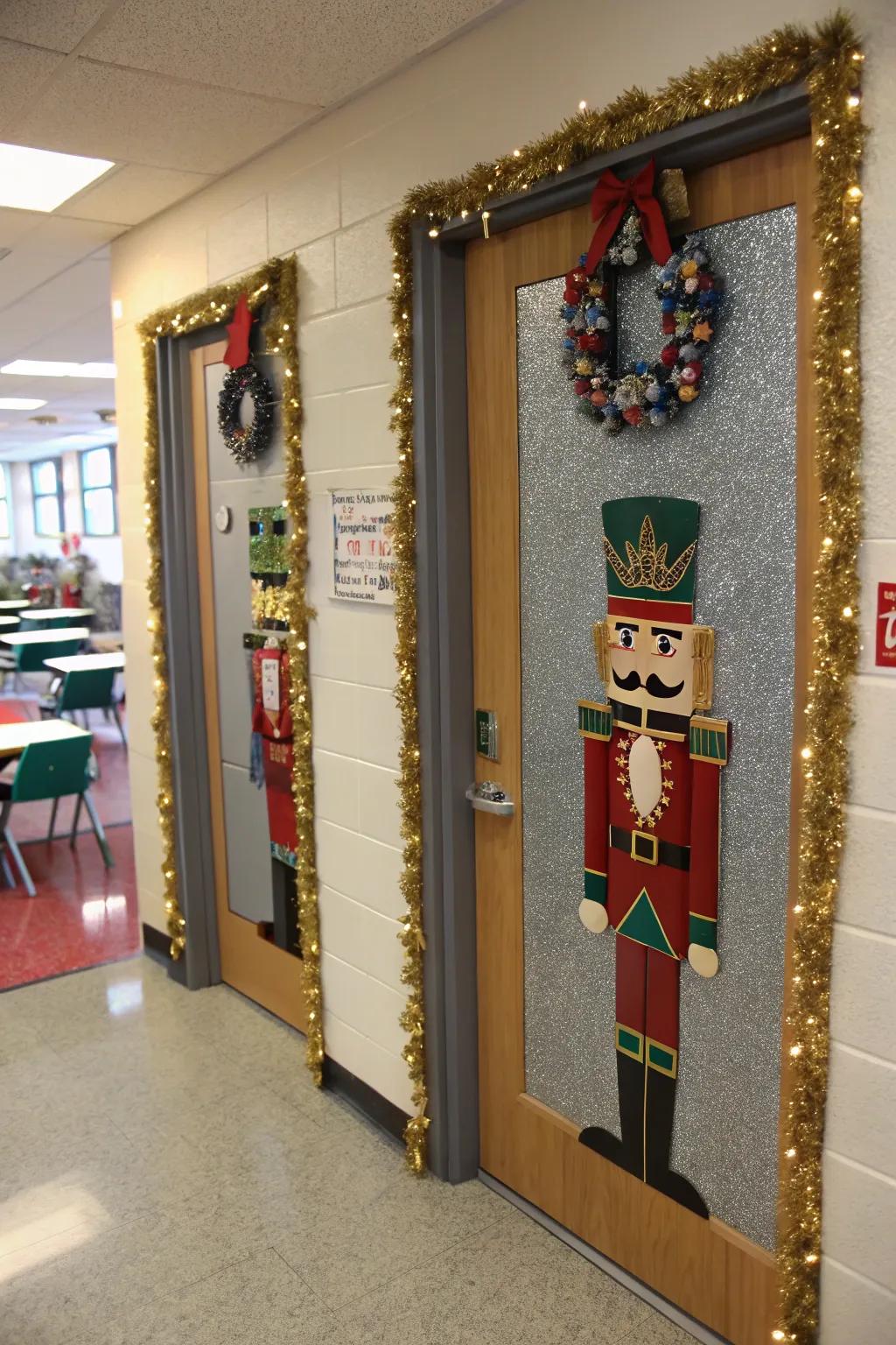 The Nutcracker theme brings elegance to the classroom.