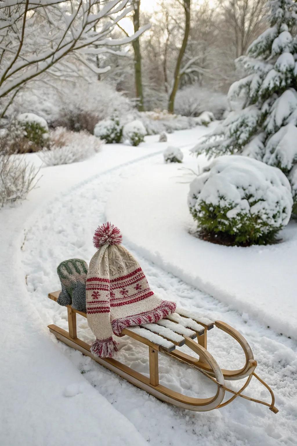 Cozy winter accessories bring warmth and whimsy.