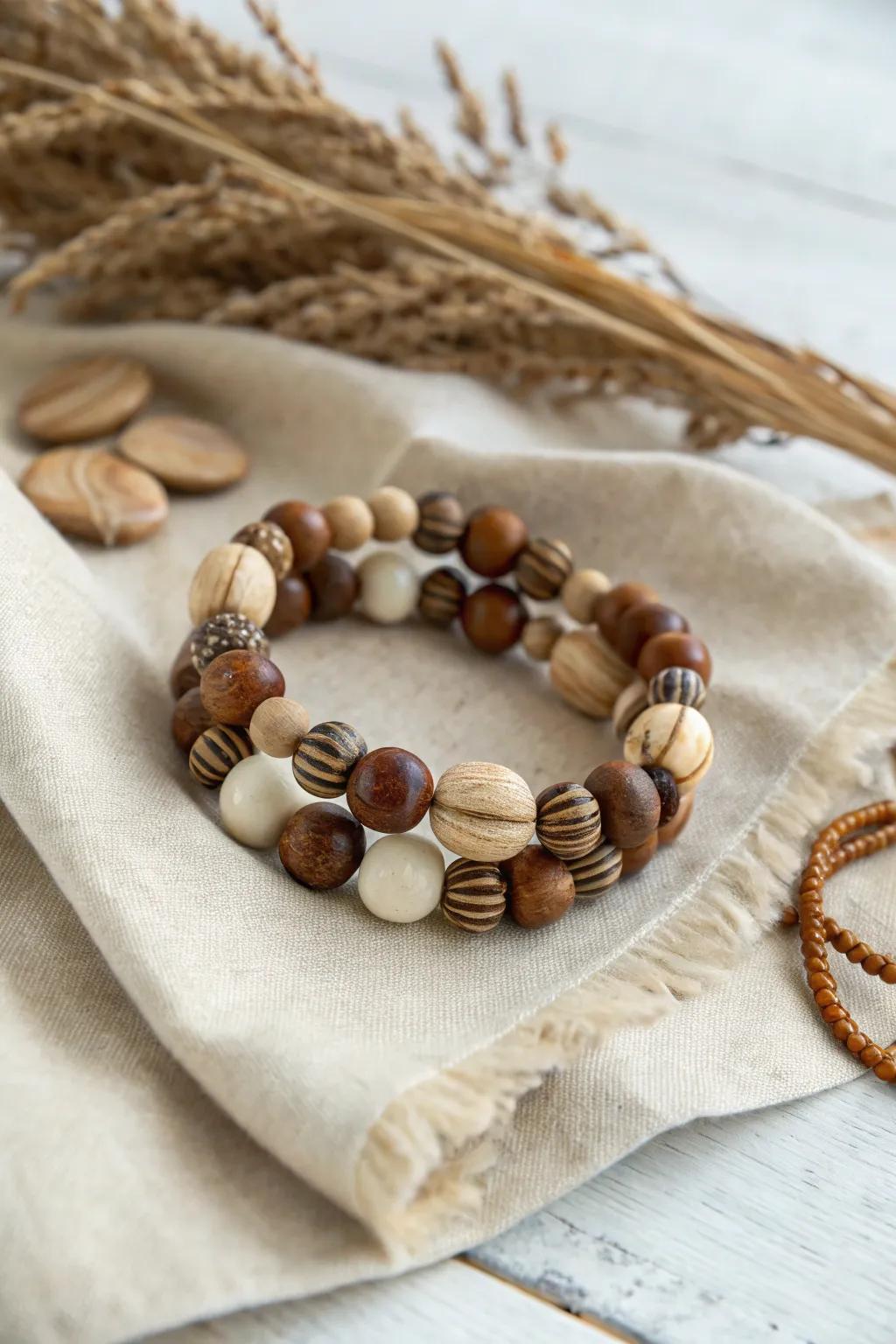 Boho bracelets add a touch of earthy elegance to any look.