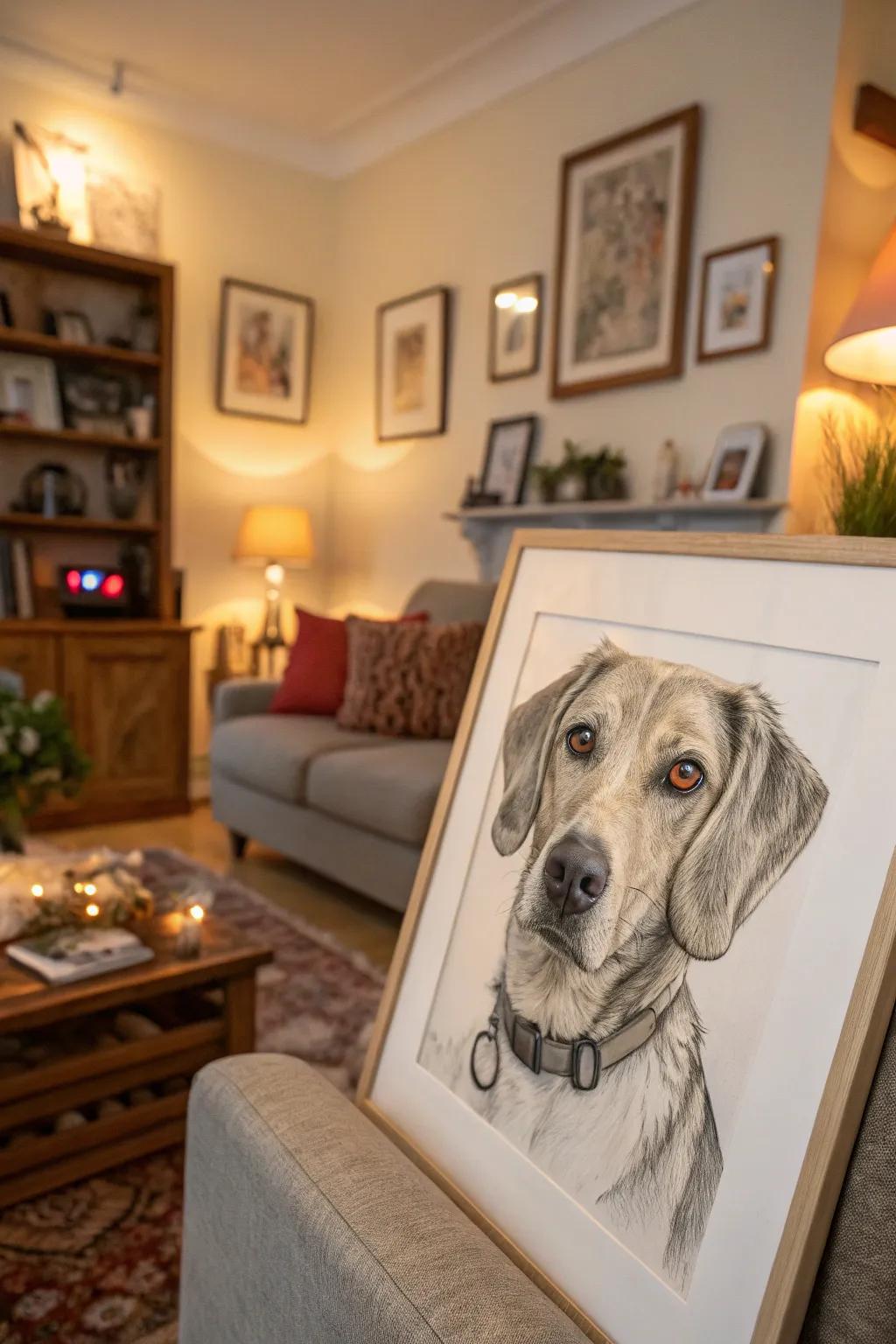 A delightful dog portrait that captures the heart and soul of your furry friend.