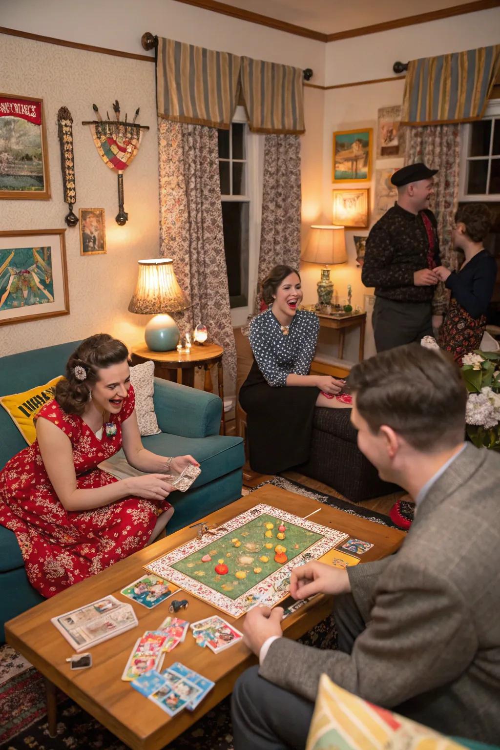 Unleash your inner competitor with a classic game night celebration.