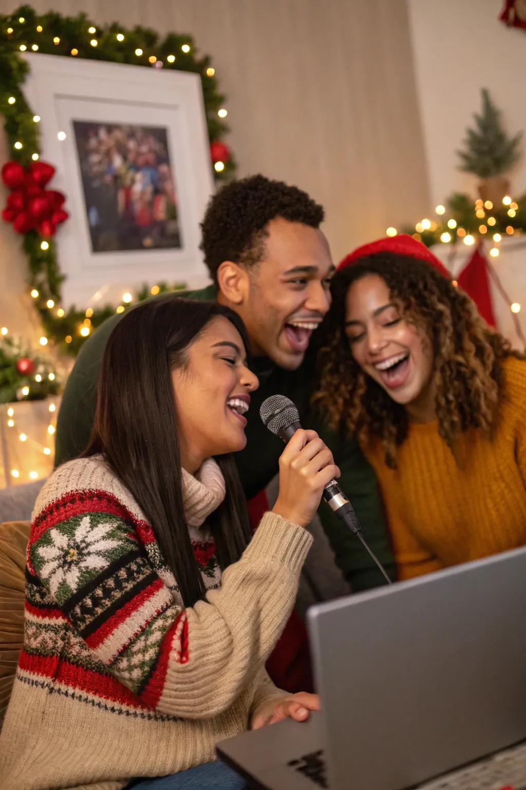 Bring everyone together with virtual Friendsmas caroling.