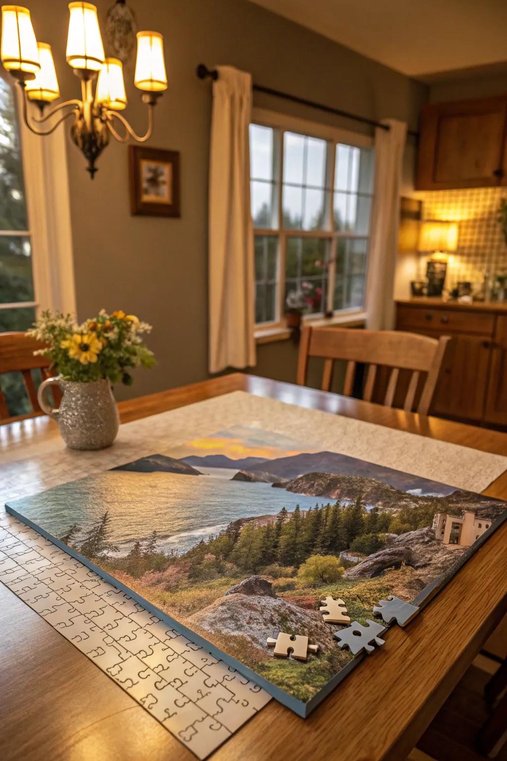 A custom puzzle that combines fun and fond memories.