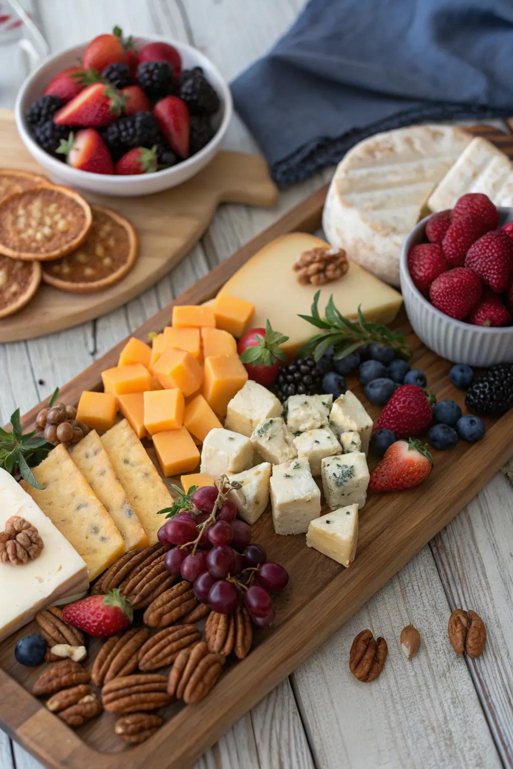 Create a stunning spread with an artisan cheese board set.