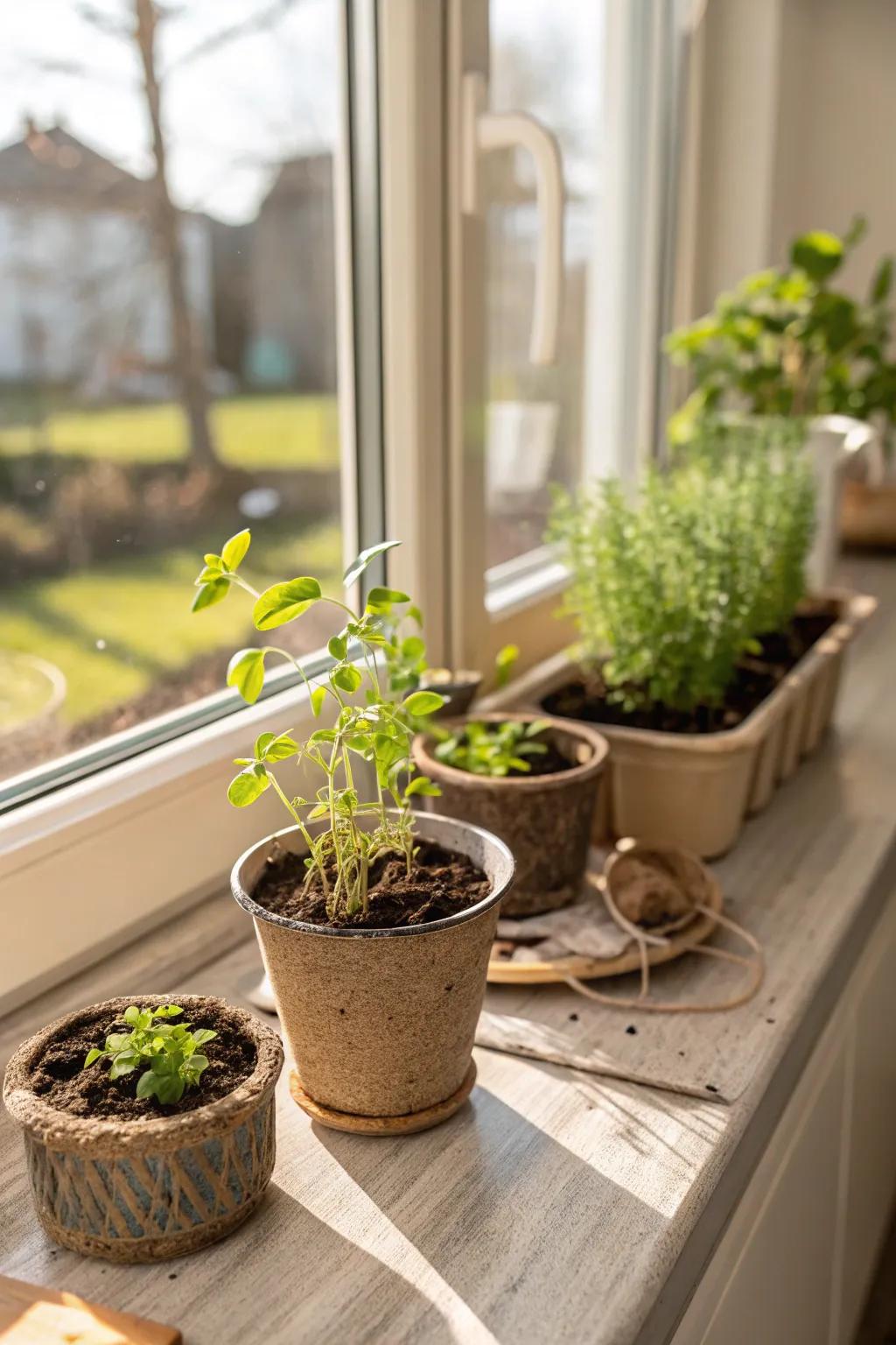 A DIY herb kit brings fresh flavors to the home kitchen.