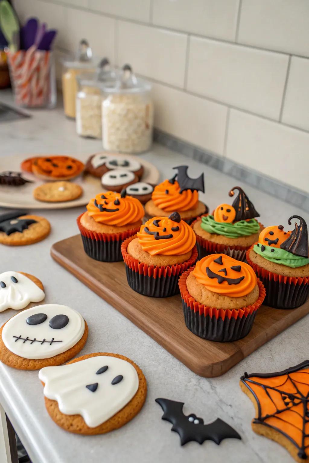 Bake and enjoy DIY Halloween treats.