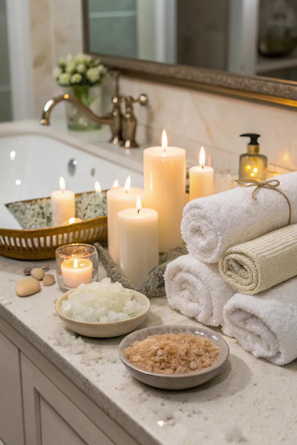 Pamper them with a luxurious home spa experience.