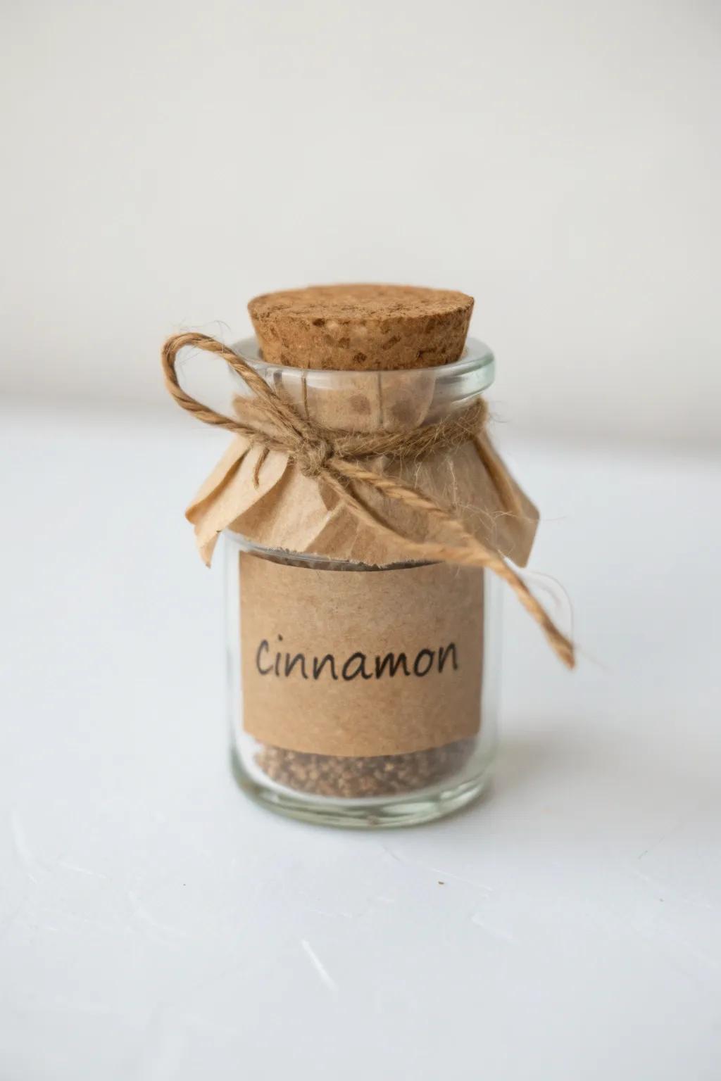 Elevate your kitchen's aesthetic with eco-conscious spice jar wraps. 🌿 #MinimalistLiving #BohoChic