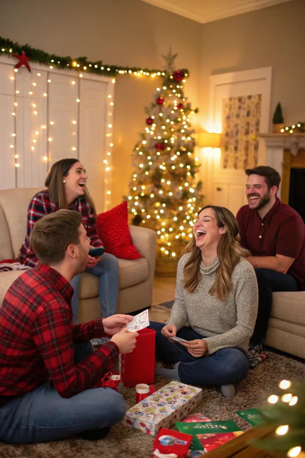 Christmas trivia brings a lively element to your movie party.