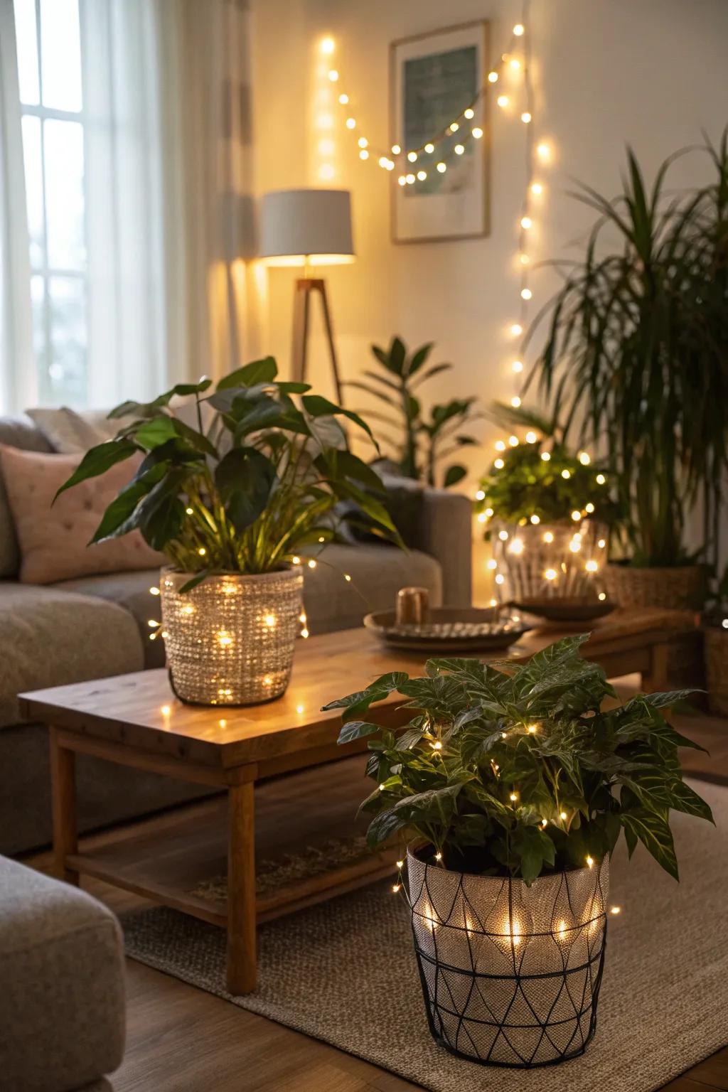 Give your indoor plants a glowing makeover.