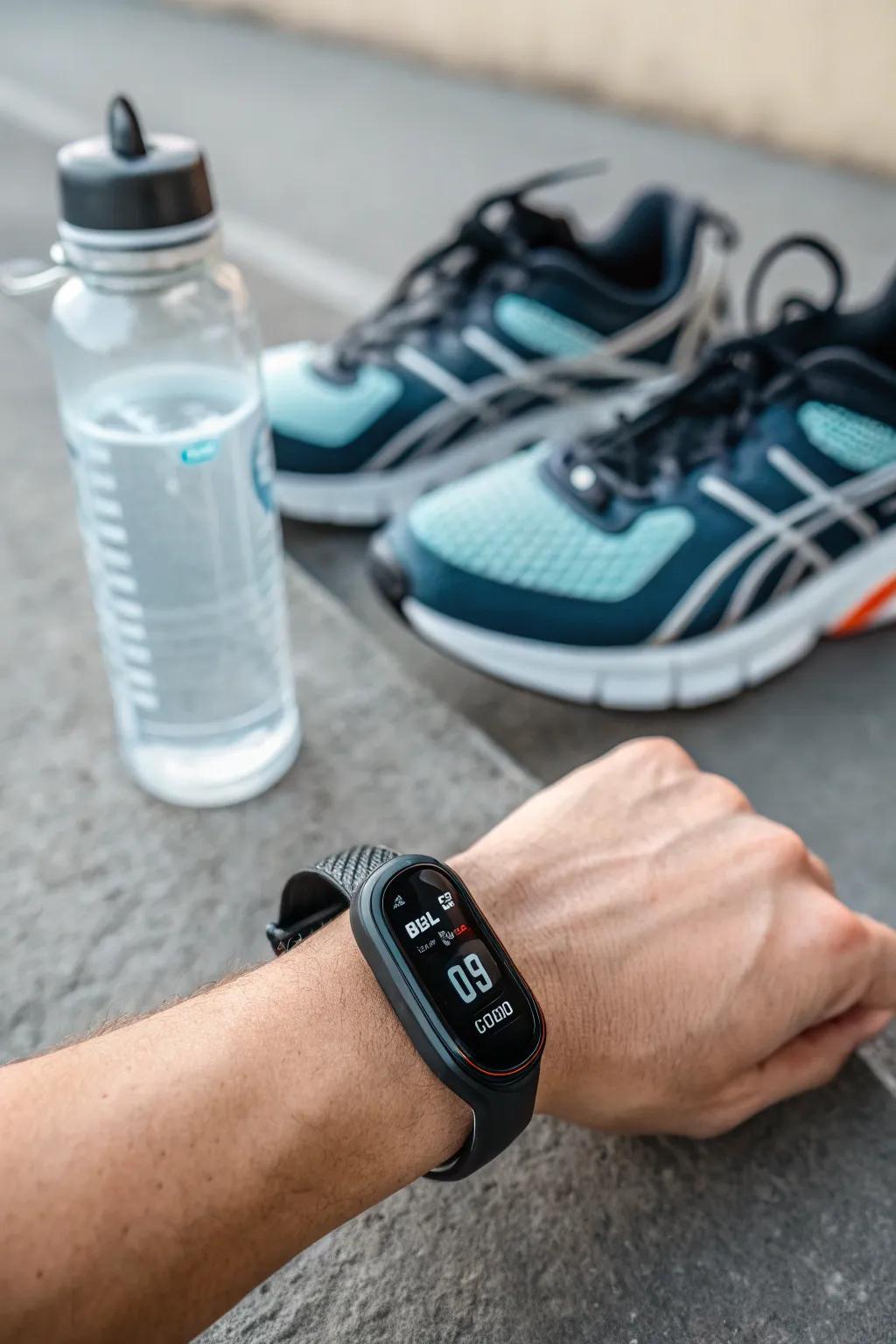 Stay motivated with a stylish fitness tracker.