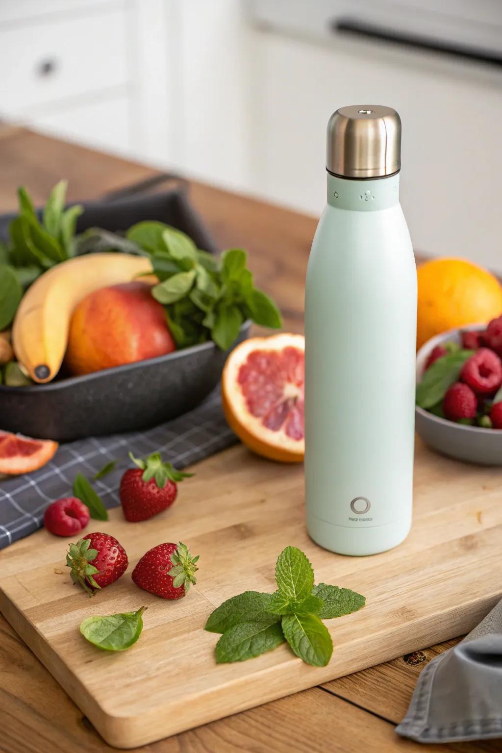 Stay hydrated and sustainable with an eco-friendly water bottle.