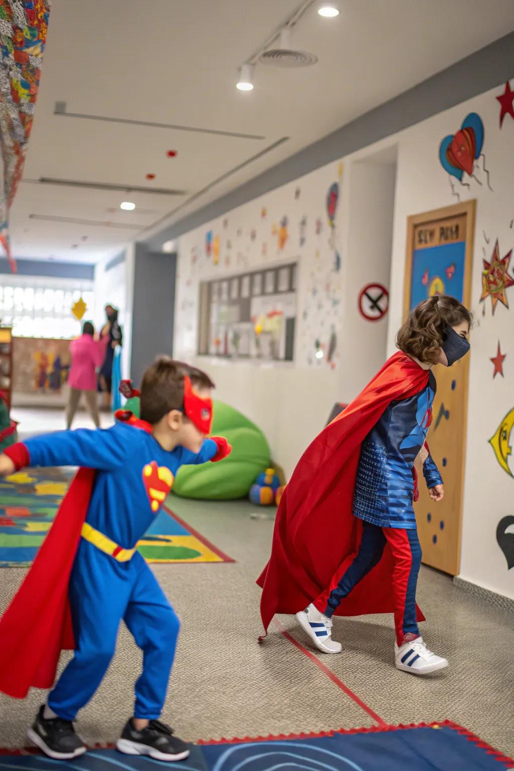 A thrilling superhero training camp for young heroes.