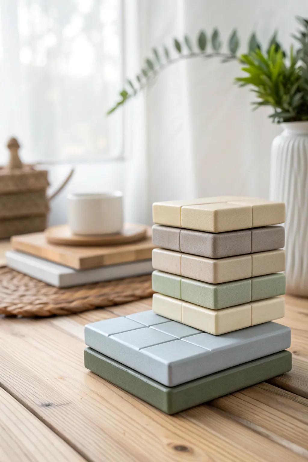 Defy gravity with minimalist elegance: Discover the beauty of floating platforms.