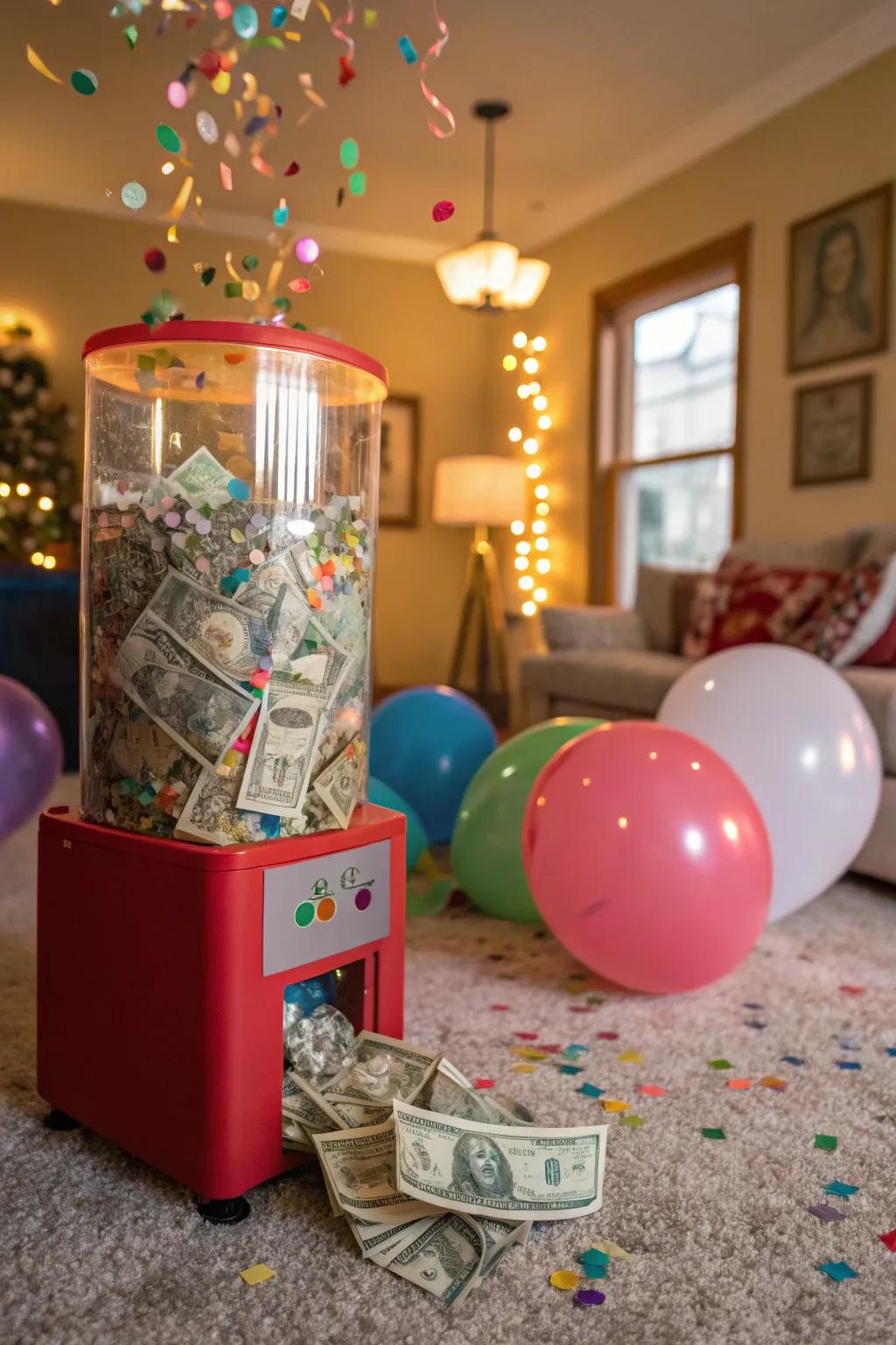 A Burst of Fun with a Money Popper Gift