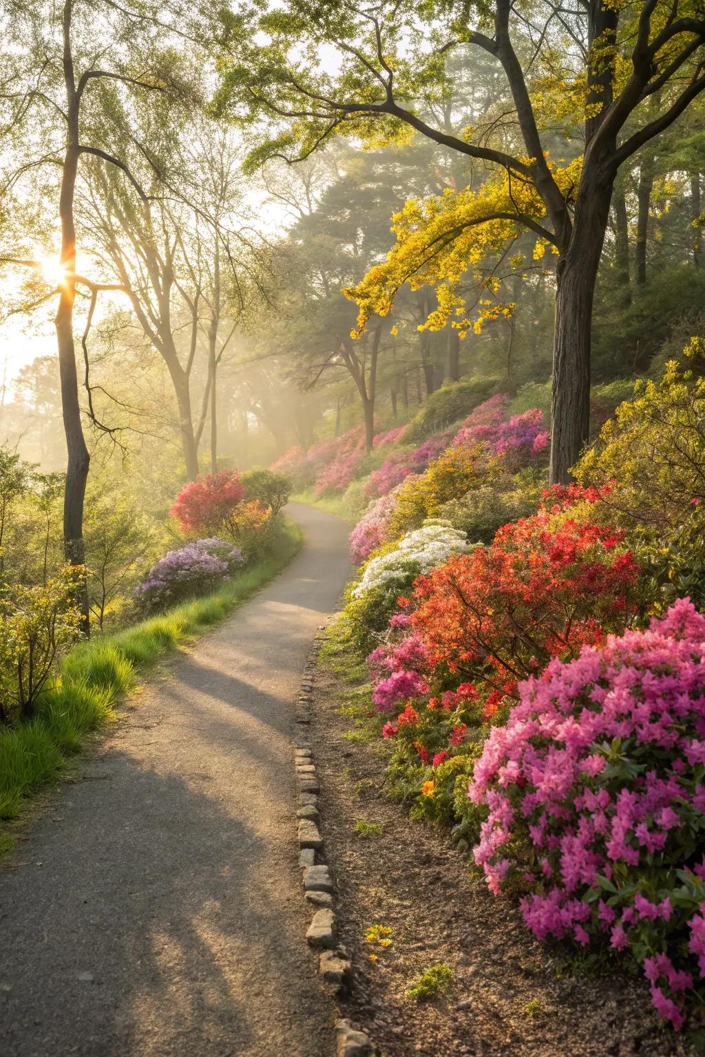 A nature walk offers a peaceful and rejuvenating experience.