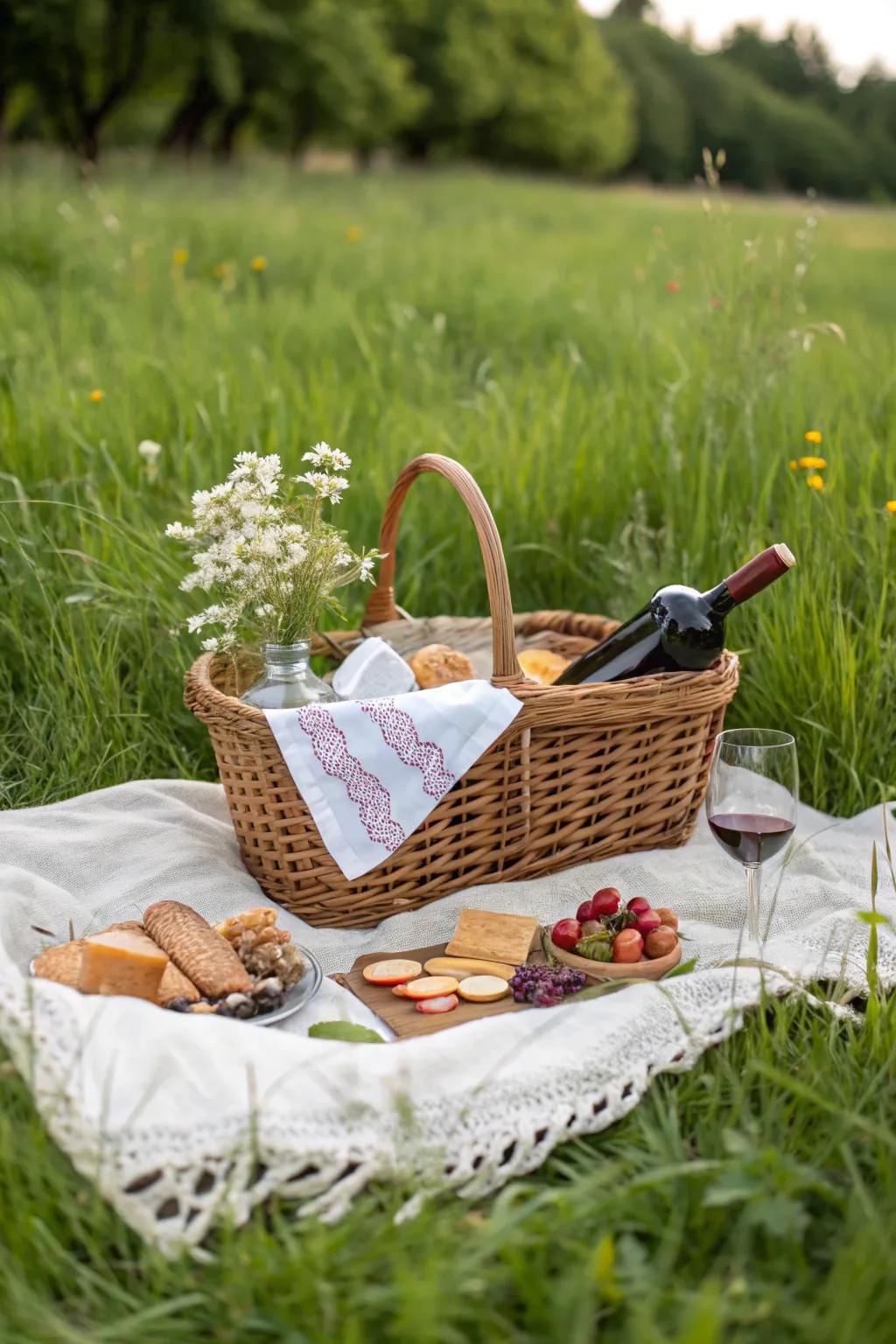 Everything you need for a delightful picnic.